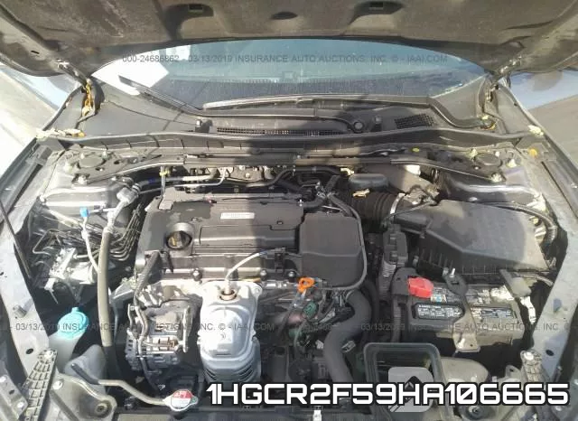 1HGCR2F59HA106665 фото 2