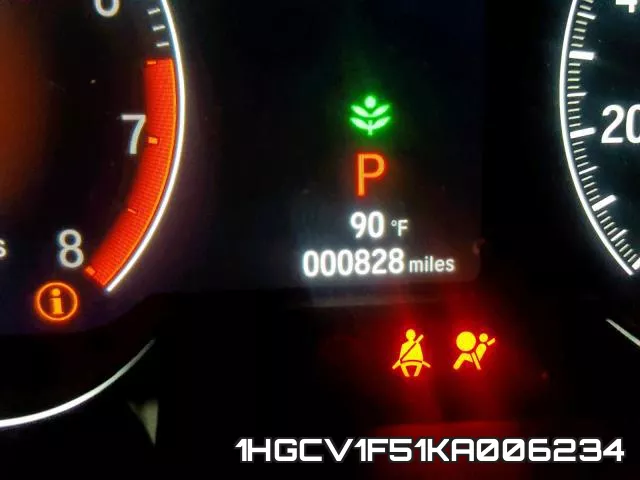 1HGCV1F51KA006234 фото 9