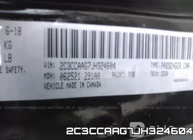 2C3CCAAG7JH324604 фото 10