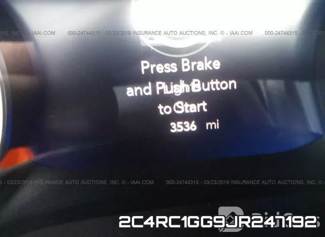 2C4RC1GG9JR247192 фото 8
