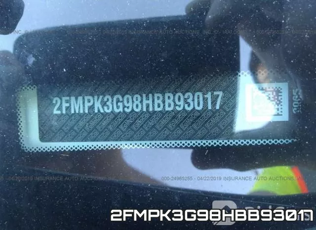 2FMPK3G98HBB93017 фото 10