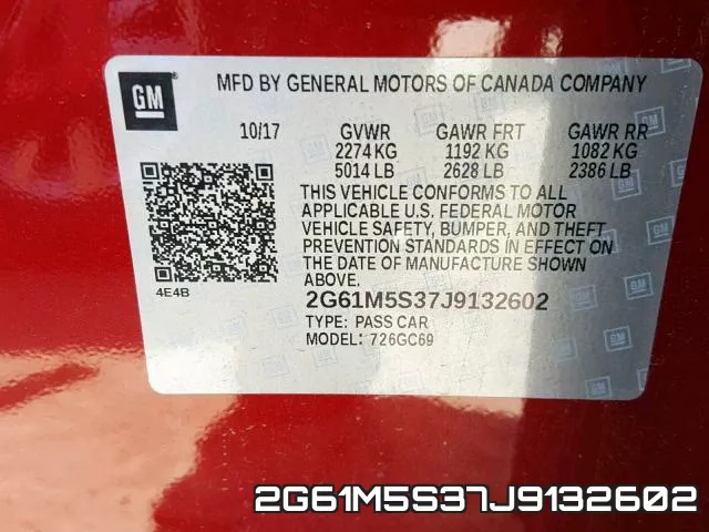 2G61M5S37J9132602 фото 2