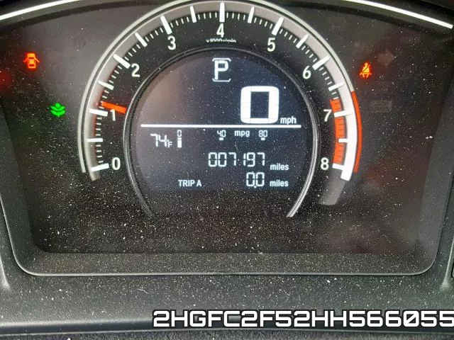 2HGFC2F52HH566055 фото 9