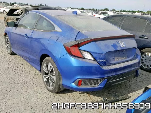 2HGFC3B37HH356979 фото 4