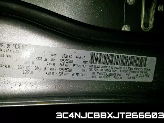 3C4NJCBBXJT266603 фото 2