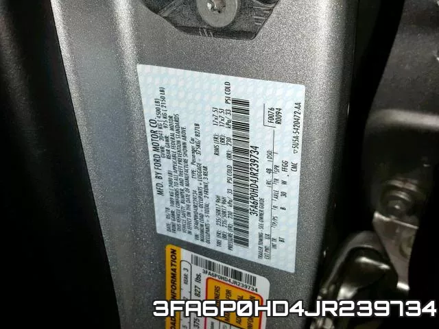 3FA6P0HD4JR239734 фото 2