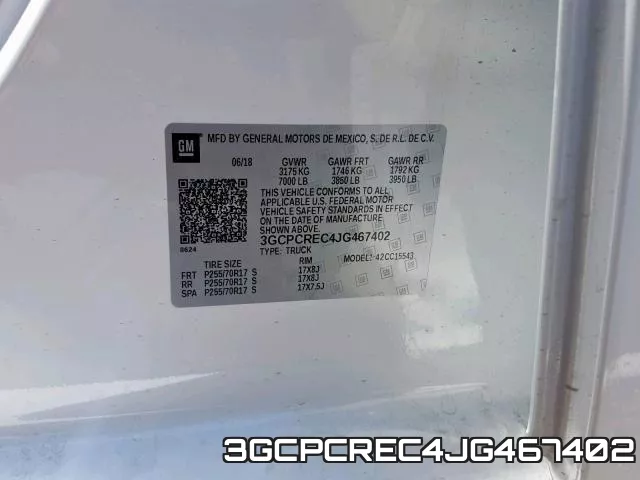 3GCPCREC4JG467402 фото 2