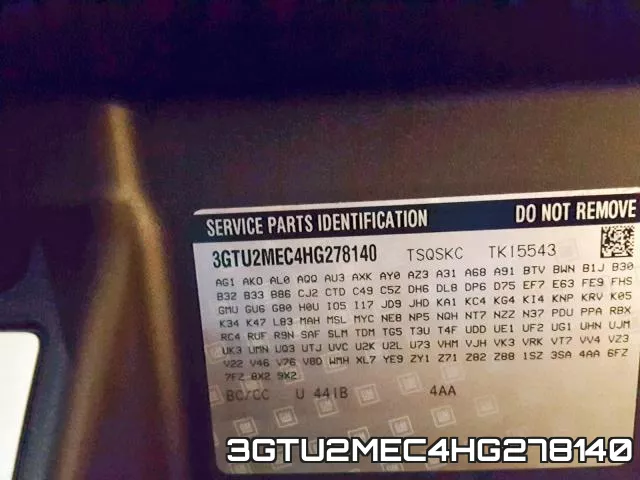 3GTU2MEC4HG278140 фото 2