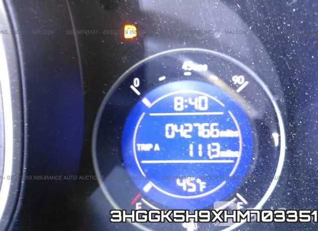 3HGGK5H9XHM703351 фото 8