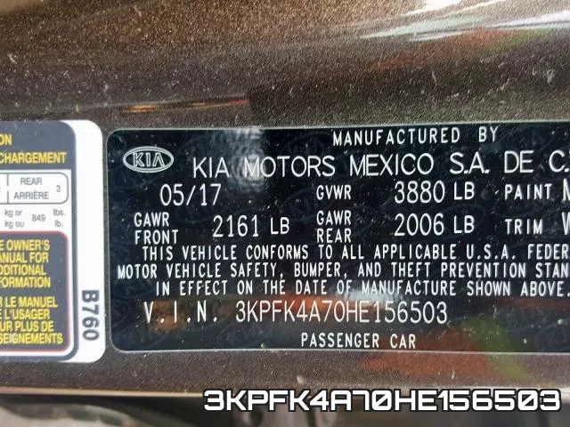 3KPFK4A70HE156503 фото 2
