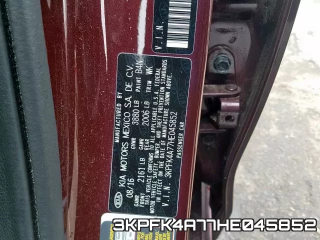 3KPFK4A77HE045852 фото 2
