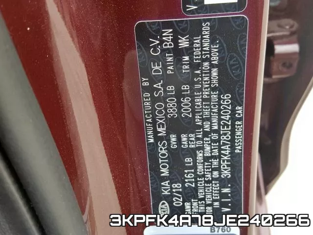 3KPFK4A78JE240266 фото 2