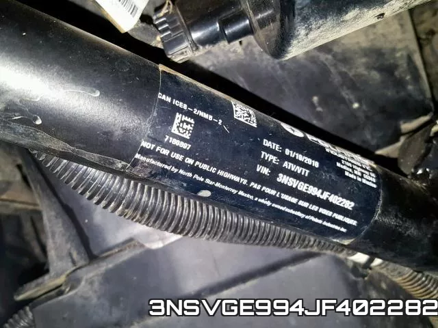 3NSVGE994JF402282 фото 2