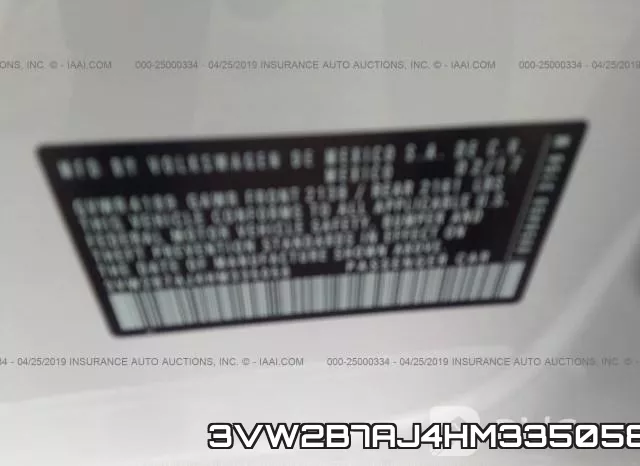 3VW2B7AJ4HM335058 фото 10