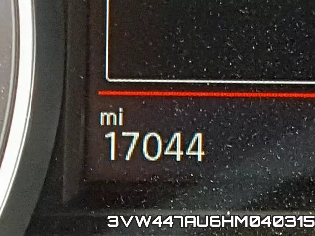 3VW447AU6HM040315 фото 9
