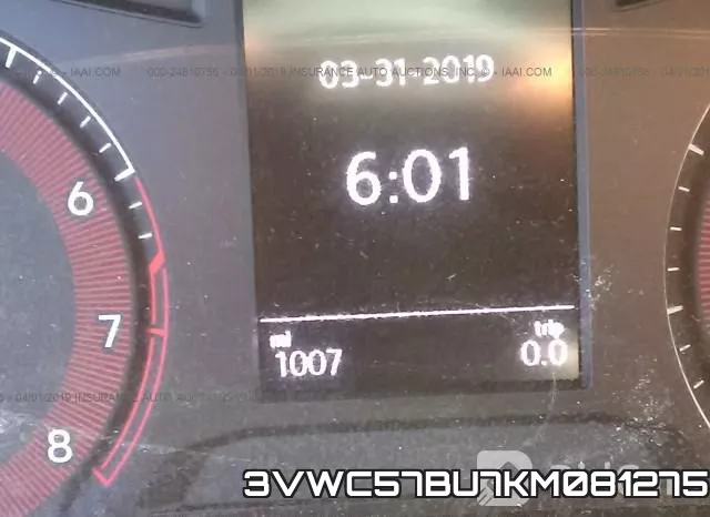 3VWC57BU7KM081275 фото 8