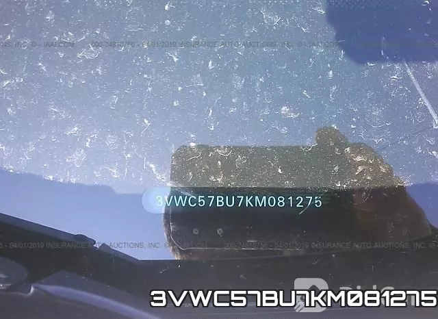3VWC57BU7KM081275 фото 10