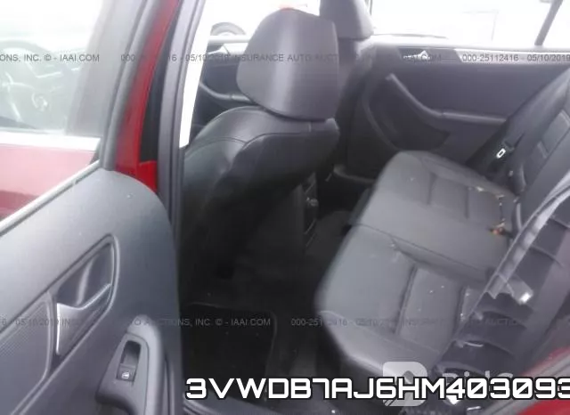 3VWDB7AJ6HM403093 фото 9