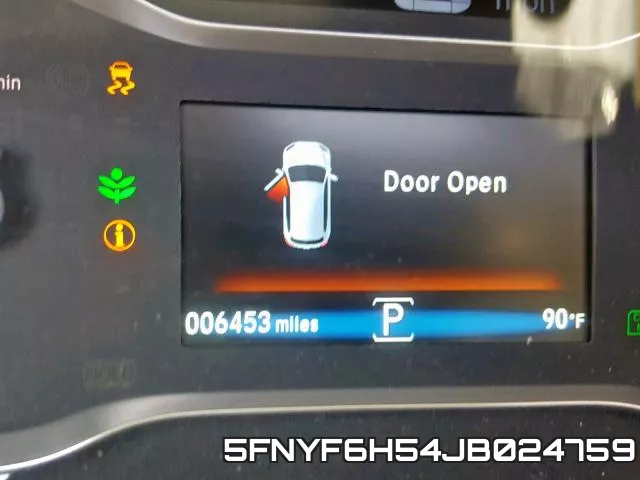 5FNYF6H54JB024759 фото 9