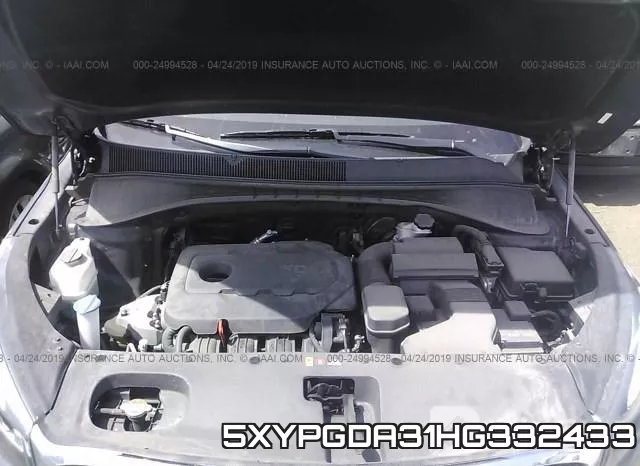 5XYPGDA31HG332433 фото 2