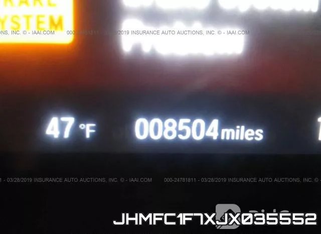JHMFC1F7XJX035552 фото 8