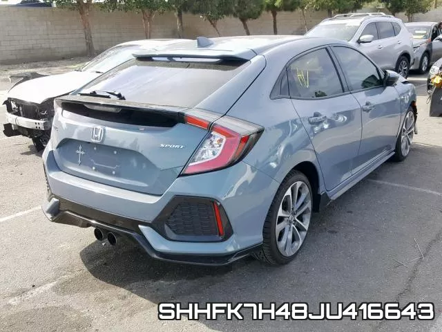 SHHFK7H48JU416643 фото 5