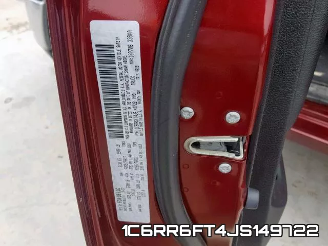 1C6RR6FT4JS149722 фото 2