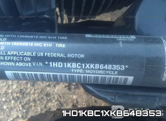 1HD1KBC1XKB648353 фото 2