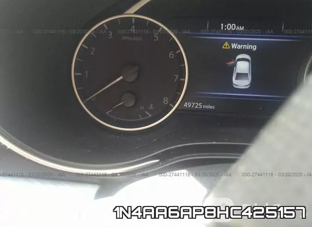 1N4AA6AP8HC425157 фото 8