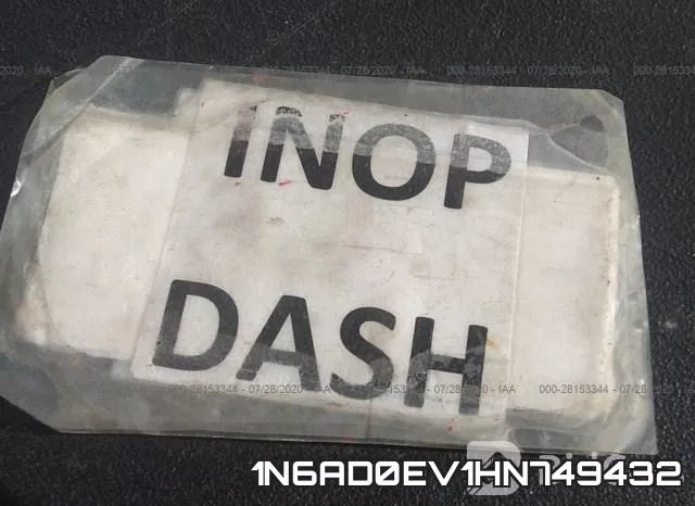 1N6AD0EV1HN749432 фото 8