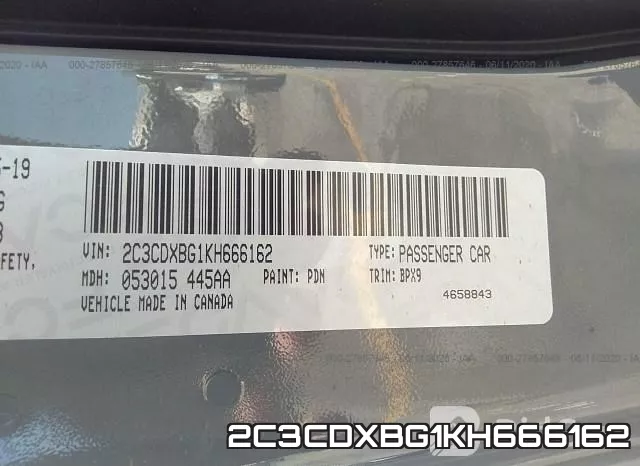 2C3CDXBG1KH666162 фото 9
