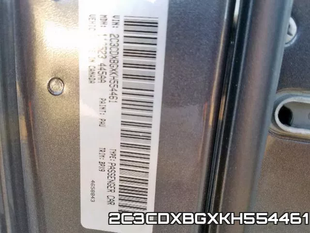 2C3CDXBGXKH554461 фото 2