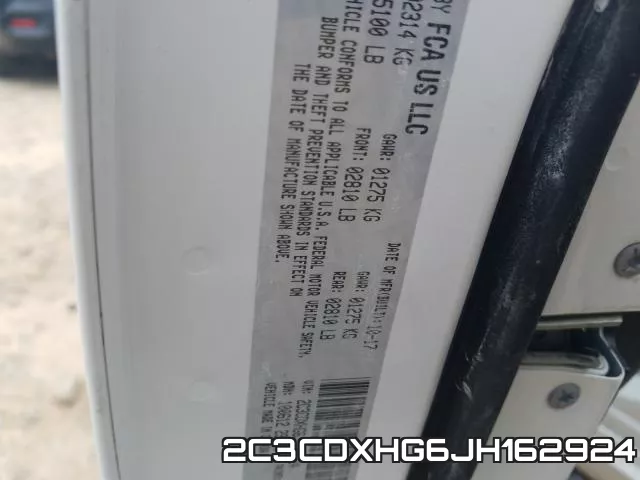 2C3CDXHG6JH162924 фото 2