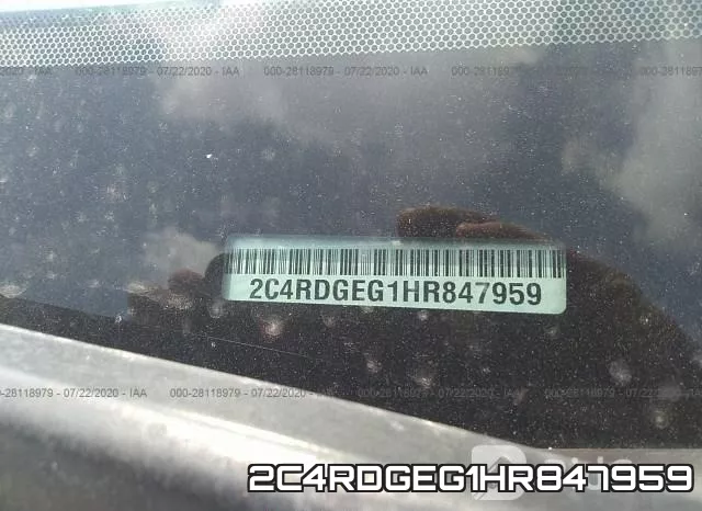 2C4RDGEG1HR847959 фото 10