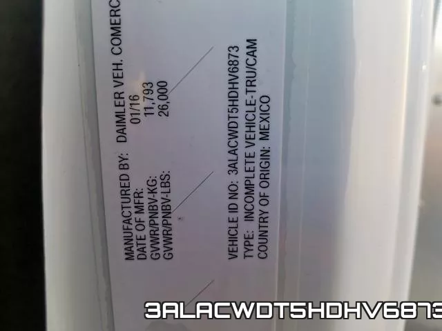 3ALACWDT5HDHV6873 фото 2