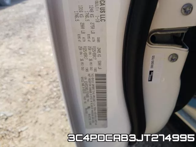 3C4PDCAB3JT274995 фото 2