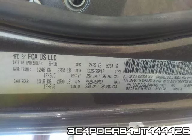 3C4PDCAB4JT444426 фото 10