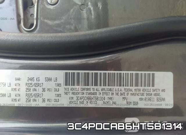 3C4PDCAB6HT581314 фото 9