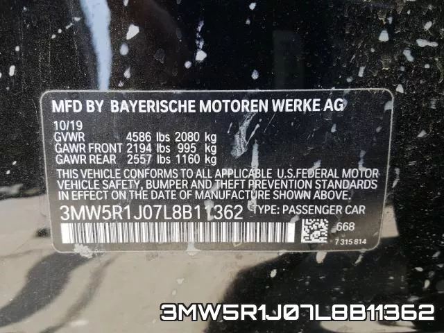 3MW5R1J07L8B11362 фото 2
