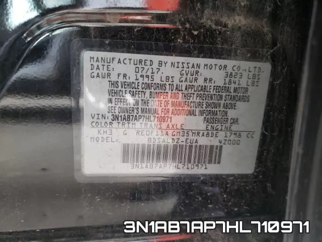 3N1AB7AP7HL710971 фото 2