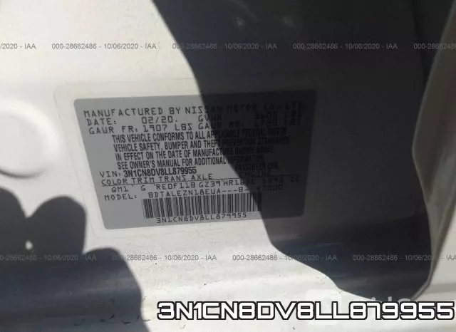 3N1CN8DV8LL879955 фото 10