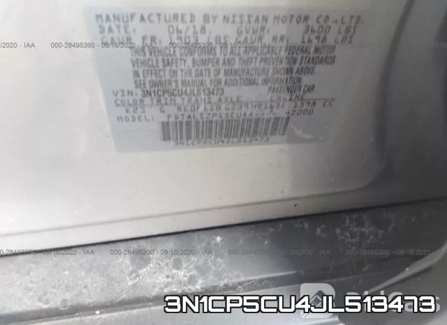3N1CP5CU4JL513473 фото 10