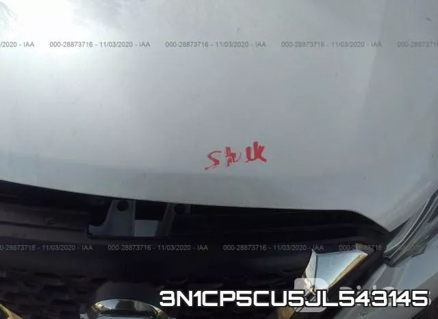 3N1CP5CU5JL543145 фото 2