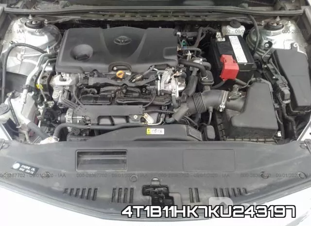 4T1B11HK7KU243197 фото 2
