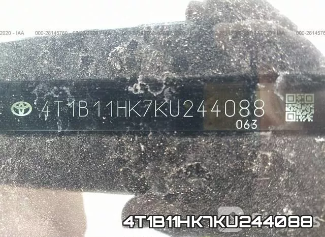 4T1B11HK7KU244088 фото 10