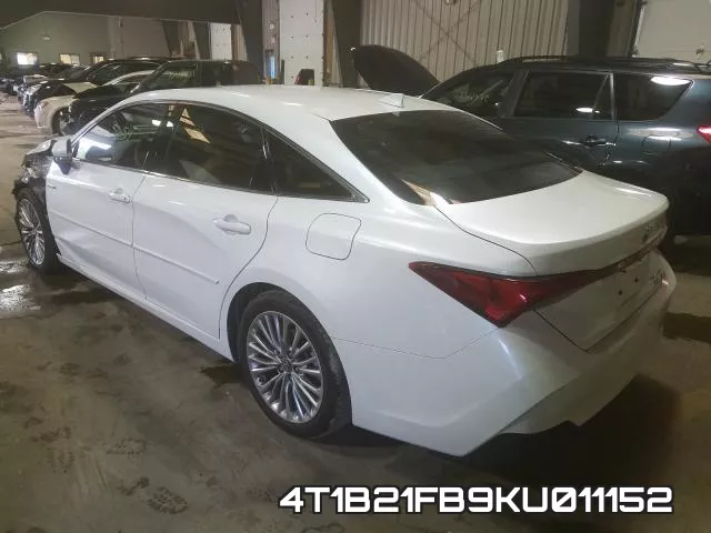 4T1B21FB9KU011152 фото 4