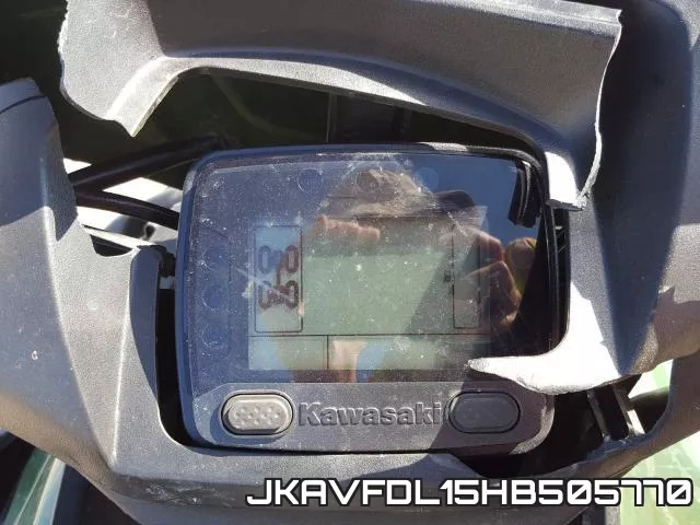 JKAVFDL15HB505770 фото 8