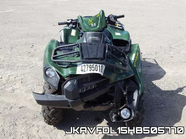 JKAVFDL15HB505770 фото 9