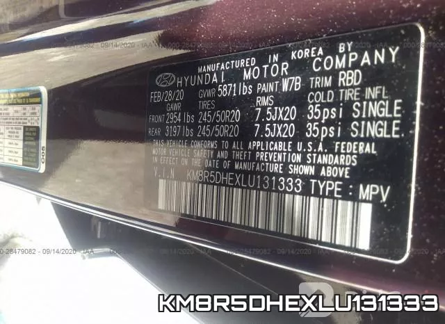 KM8R5DHEXLU131333 фото 10