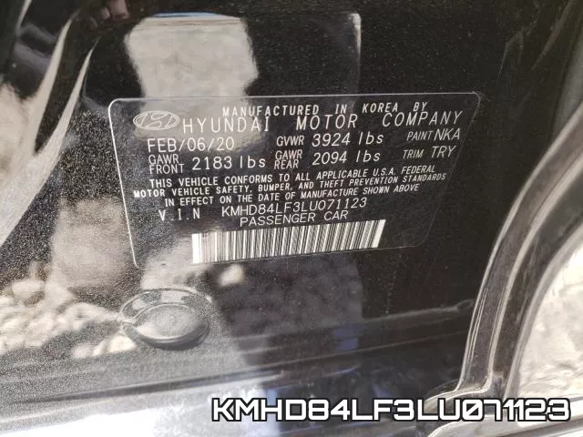KMHD84LF3LU071123 фото 2